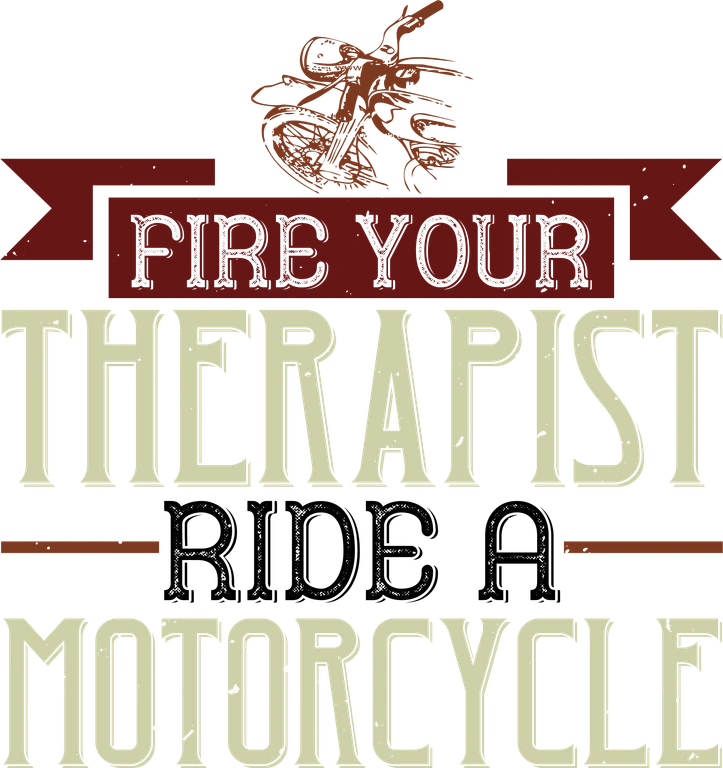 Motorcycle Therapy– DTF Runner